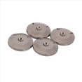 thumbnail image 4 of 20 Piezas Almohadillas de Picos de Cobre Puro para Altavoz Altavoz HiFi Caja Aislamiento Soporte de Piso Pies Base de Cono Almohadilla para Zapatos (Negro), 4 of 10