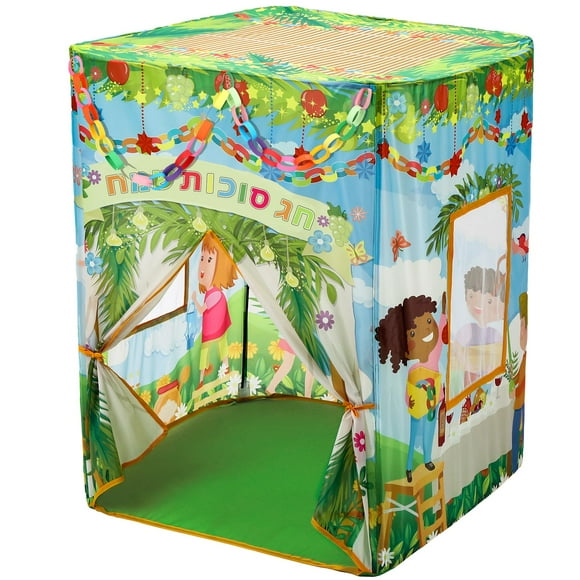 Tienda de campaña plegable Vincreem para niños, 100 x 100 x 125 cm, 180 cadenas