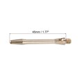 thumbnail image 2 of Uxcell 45mm Dart Shafts, Medium 2BA Thread Aluminum Dart Stems - 9 Pack (Brass Tone), 2 of 5