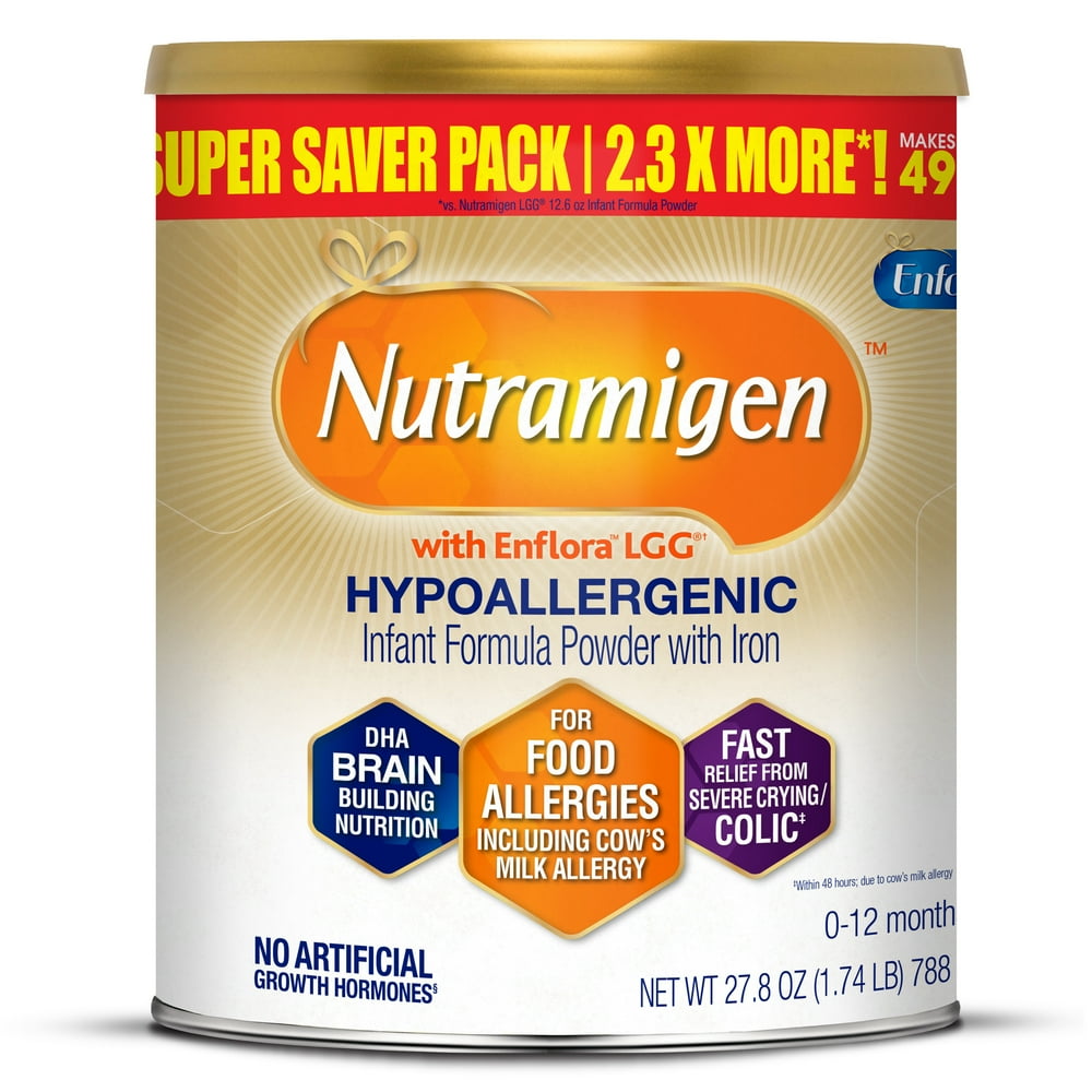Nutramigen Hypoallergenic Infant Formula with Enflora LGG Powder, 27.