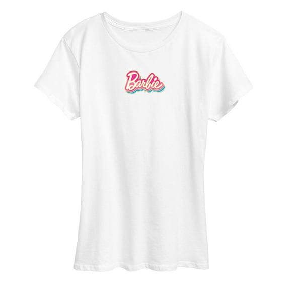 Barbie - Barbie Stacked Logo - Women's Short Sleeve Graphic T-Shirt