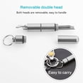 thumbnail image 6 of Bexikou 1 Set Earpick Stainless Steel Ear Wax Removal Tool Portable Ear Pick Remover Kit Home Care Supplies, Silver, 6 of 6