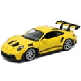 thumbnail image 2 of Porsche 911 GT3 RS (992) Yellow "NEX Models" Series 1/24 Diecast Model Car by Welly, 2 of 4