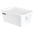 thumbnail image 2 of Rubbermaid BRUTE 27.8 in. x 16.5 in. x 10.7 in. 14 Gallon Tote Storage Bin with Lid - White, 2 of 4