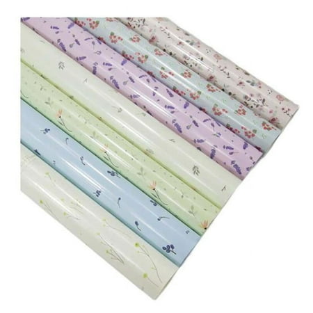 Panda Superstore 29.5 x 20.5 in. Random Pattern Floral Birthday Holiday Valentines Day Gift Wrapping Paper, Multi Color - 10 per Roll