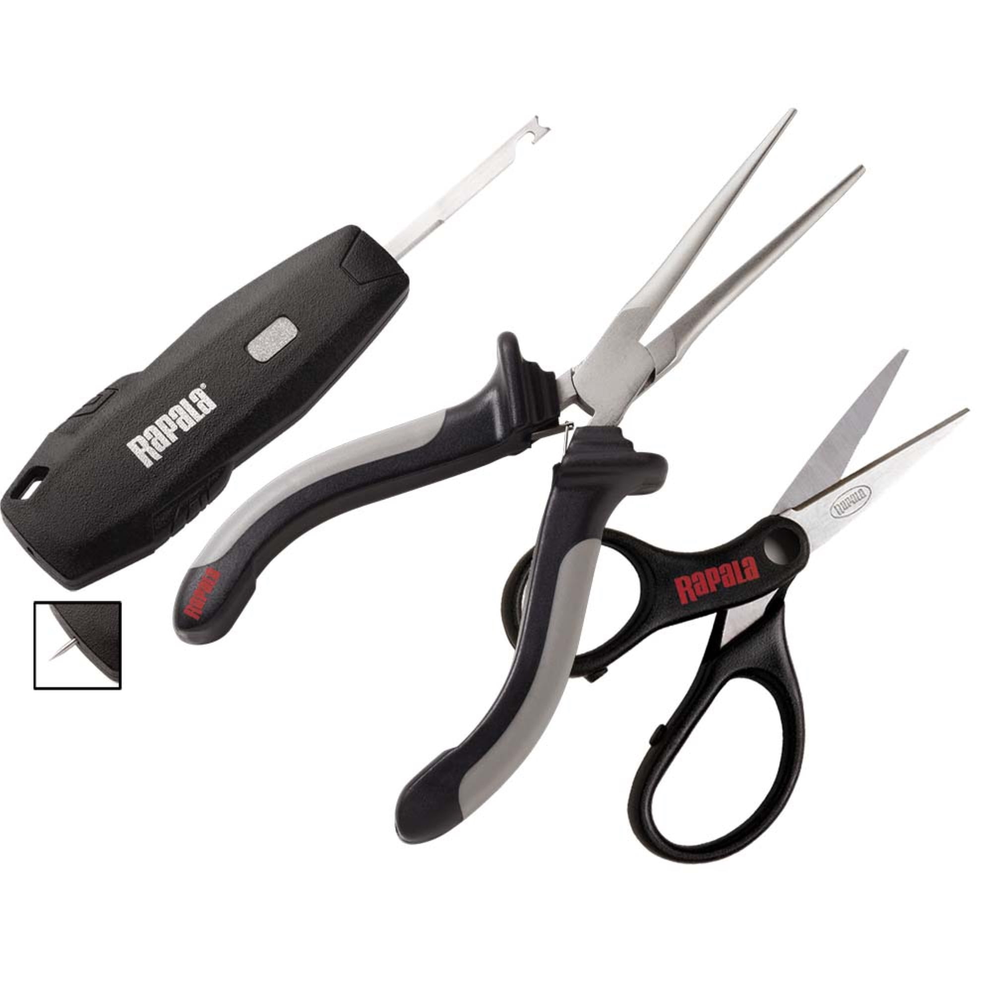 Rapala Panfish Tool Combo with Pliers, Scissors and Hook Remover 
