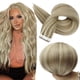 thumbnail image 1 of - Extensiones de cabello humano real Remy, con cinta adhesiva de doble cara, sin costuras, color 16 con reflejos 22, e, 1 of 5