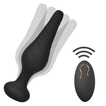Cob Vibrating Anal Plug with 10 Vibration Modes, Rechargeable Male Anal Toy