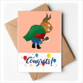 thumbnail image 1 of Bull Demon Westing Wedding Cards Congratulations Greeting Envelopes, 1 of 3