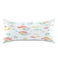 thumbnail image 3 of Mermaid Pattern Design Satin Pillowcase 20''x26'' Double-Sided Print Soft Wrinkle Resistant, 3 of 9