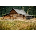 thumbnail image 2 of Oldford, Tim 14x11 Gold Ornate Wood Framed with Double Matting Museum Art Print Titled - Teton Barn, 2 of 4