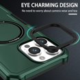 thumbnail image 4 of Magnetic Case for Samsung Galaxy Note 20 Ultra (Not Note 20) Compatible with Magsafe, Military-Grade Shockproof Case with Built-in Magnet Circle for Samsung Galaxy Note 20 Ultra, MS Green, 4 of 18