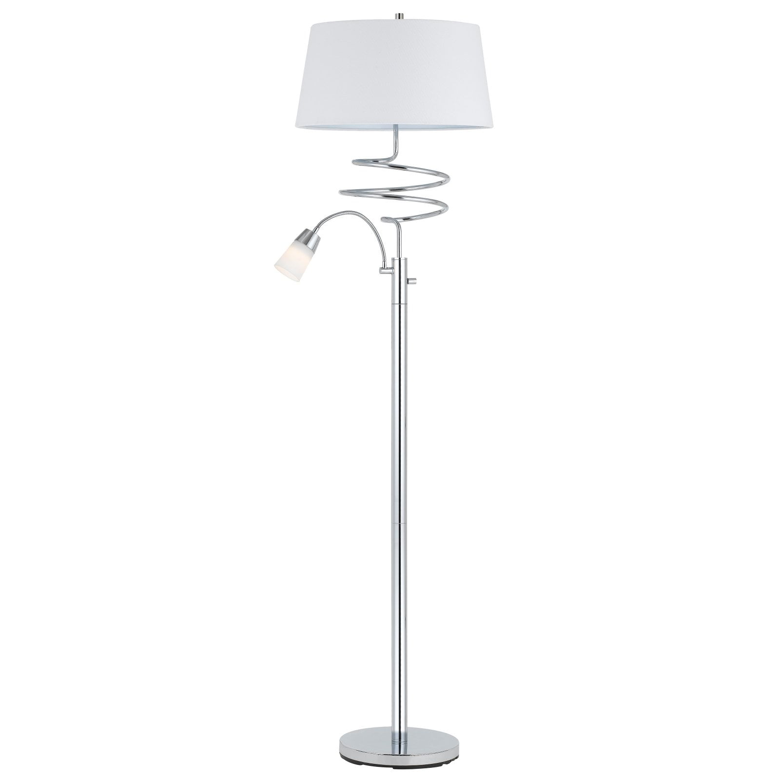 Cal Lighting Mora Floor Lamp with LED Reading Lamp