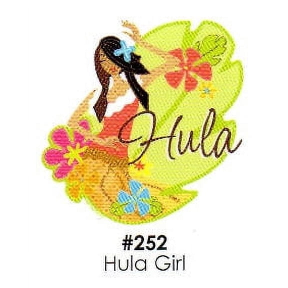 Hula Girl Cake Decoration Edible Frosting Photo Sheet