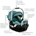 thumbnail image 6 of Britax Willow Grove SC Baby Travel System, Infant Car Seat and Stroller Combo with Base, Pindot Jade, 6 of 7