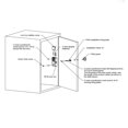 thumbnail image 3 of Cerradura Profesional Para Cajón de archivos ANGGREK Con Huellas dactilares Alarma 0,5 S, 3 of 7