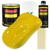 Restoration Shop - Electric Yellow Acrylic Enamel Auto Paint, Complete Gallon Paint Kit, Single Stage High Gloss