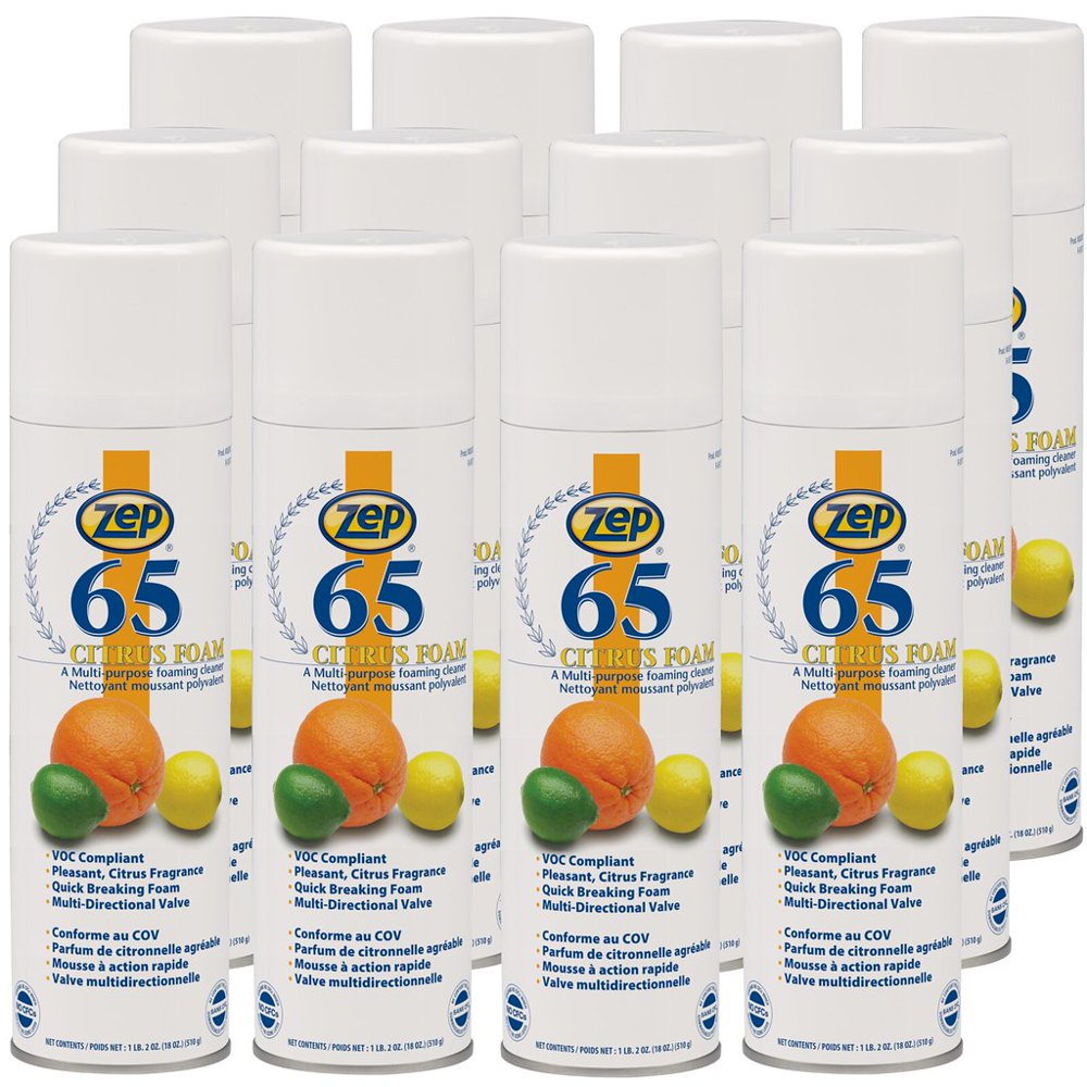 Zep 65 Foaming Citrus MultiPurpose Cleaner 3701 (Case of 12)
