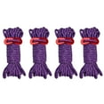 thumbnail image 4 of serony 4X Tent Lanyard Reflective Rope Wind Cord High-strength Fine Workmanship DIY Prop Universal Outdoor Accessories Replaced Part Purple, 4 of 9