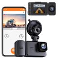 thumbnail image 2 of CxhicLuv Front & Interior WiFi Dash Cam, Vehicle Dual-Camera Recorder Infrared Night Vision, G Sensor, APP Control – Perfect for Rideshare Services, Family Outings Uber Drivers, 2 of 9
