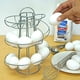 thumbnail image 3 of Organizador de almacenamiento de huevos ANGGREK estante dispensador en espiral para el hogar, 3 of 5