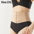 thumbnail image 2 of Cinturón Abdominal Posparto De Malla De Encaje para Mujer Cinturón De Reparación Cinturón Ajustado De Entrenamiento De Cintura Corta para Tronco (Color De Piel),XXL, 2 of 5