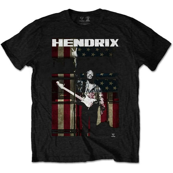 Jimi Hendrix Kids T-Shirt: Peace Flag (11-12 Years)