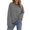 Stripe Pattern, variant on Vivianyo HD Women's Striped Loose Long Sleeve T-Shirt, Womens Oversized Crew Neck Drop Shoulder Top for Casual Daily Wear, Sizes S-2XL