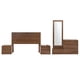 thumbnail image 2 of Recamara Kessa Muebles  Valery Café, 2 of 15