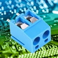 thumbnail image 1 of Terminal de tornillo 50 Uds Bloques de cableado de placa de circuito 2 pines ANGGREK, 1 of 8