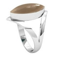 thumbnail image 2 of Natural Smoky Topaz Women Jewelry 925 Sterling Silver Ring, 2 of 9