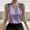 Purple, variant on Fznquz Sleeveless Tank Top Women White Satin 2026 Dressy Tank Shirt Casual Business V Neck Tank Shirts