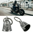 thumbnail image 3 of Dream Apparel Motorcycle Bell for Biker Good Luck Riding Bells with Hanger Motorcycle Accessory or Keychain for Luck Rider Gift, 3 of 6
