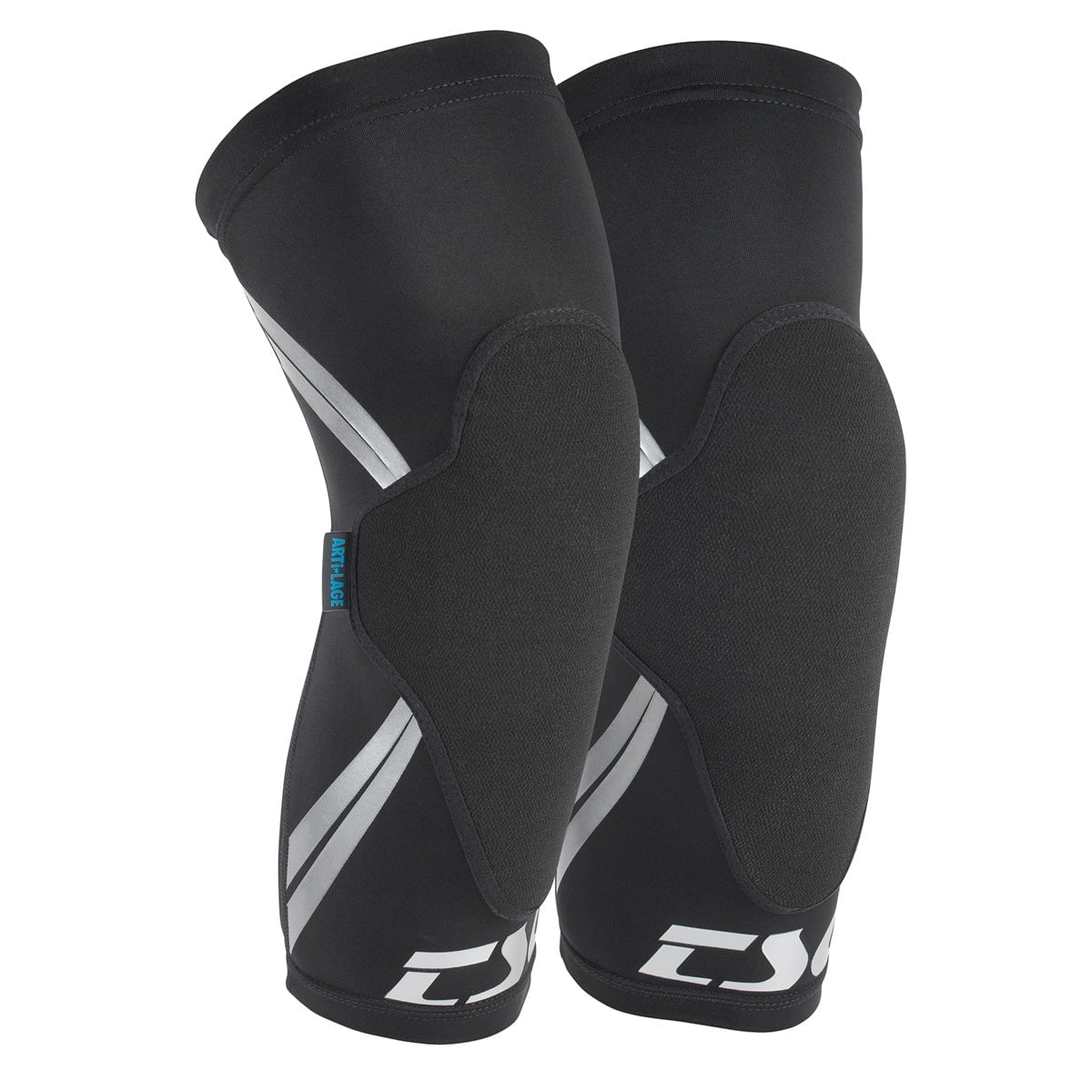 TSG KneeSleeve Dermis A Black Professional Mountain Bike Knee Pads for Bicycle