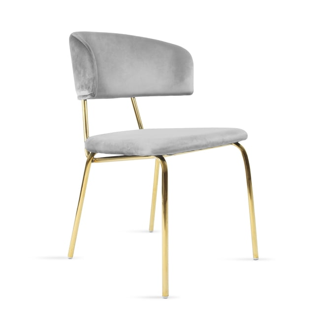 Set Sillas De Comedor Eleganza Minimalista Modernas 2 Piezas