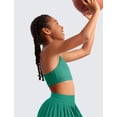 thumbnail image 4 of Top deportivo CRZ YOGA Butterluxe con espalda en Y y relleno, verde, talla M, 4 of 5
