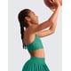 thumbnail image 4 of Top deportivo CRZ YOGA Butterluxe con espalda en Y y relleno, verde, talla M, 4 of 5