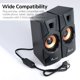 thumbnail image 4 of Altavoz multimedia con cable USB de doble bocina con efecto de sonido estéreo inteligente, 4 of 8