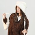 thumbnail image 3 of vnanda Versatile Bear Ear Hat Bear Ear Hat Autumn Winter Warm Comfortable Ear Hat Stylish Cute Knit Hat for Cold Weather, 3 of 8