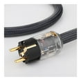 thumbnail image 6 of Hi-End 4Square hifi audio EU/US power cord pure copper power cable, 6 of 7