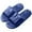Dark Blue, variant on Xijirk Women's Massage-Style Slide Slippers Quick-Dry Footwear for Bathroom & Indoor Use,8.5
