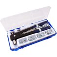 thumbnail image 1 of 86 Piece Rivet Nut Tool Set Hand Riveter with M3/M4/M5/M6/M8 Threaded Rivet Nut and Mandrel, 1 of 5