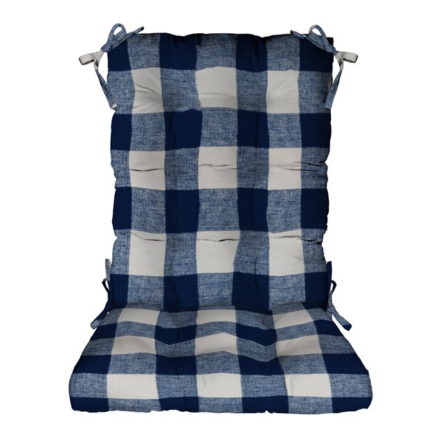 RSH Décor Indoor Outdoor Tufted Rocker Rocking Chair Pad Cushions