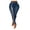 Dark Blue, variant on Aayomet Jeans For Women Stretch Women's Ripped High Waisted Skinny Jeans Button Fly Distressed Stretchy Denim Pants,Blue XL