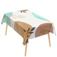 thumbnail image 5 of Duangreer Boho Rectangle Tablecloth, Modern Abstract Geometric Leaf Patterns, Washable Table Cover with Waterproof Wrinkle Resistant for Restaurant Picnic Indoor Outdoor, 60 x 70 Inch, 5 of 6