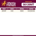 thumbnail image 2 of Metrix Premium Chassis Parts - 4 PC Inner & Outer Tie Rod End Kit Fits 2008-2009 Honda Odyssey, 2005-2007 Honda Odyssey, Replacement EV800226, ES800225, 2 of 6