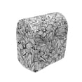 thumbnail image 1 of Modern Floral Stand Mixer Cover, Highly Detailed Hand Drawn Like Daffodil Flowers Monochrome Sketch, Kitchen Appliance Organizer Bag Cover with Pockets, 5 Quarts, White and Pale Taupe, by Ambesonne, 1 of 4