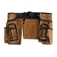 thumbnail image 1 of Bolsa de herramientas para cinturón con múltiples bolsillos, organizador para carpintero, bolso de cintura utilitario para hombre, 1 of 9