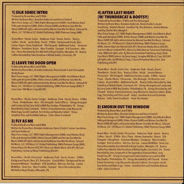 Silk Sonic - An Evening With Silk Sonic - Music & Performance - CD