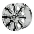 thumbnail image 3 of 18" Silver With Black Inserts 94R Wheel by RBP (Rolling Big Power) 94R-1810-58-12C, 3 of 6